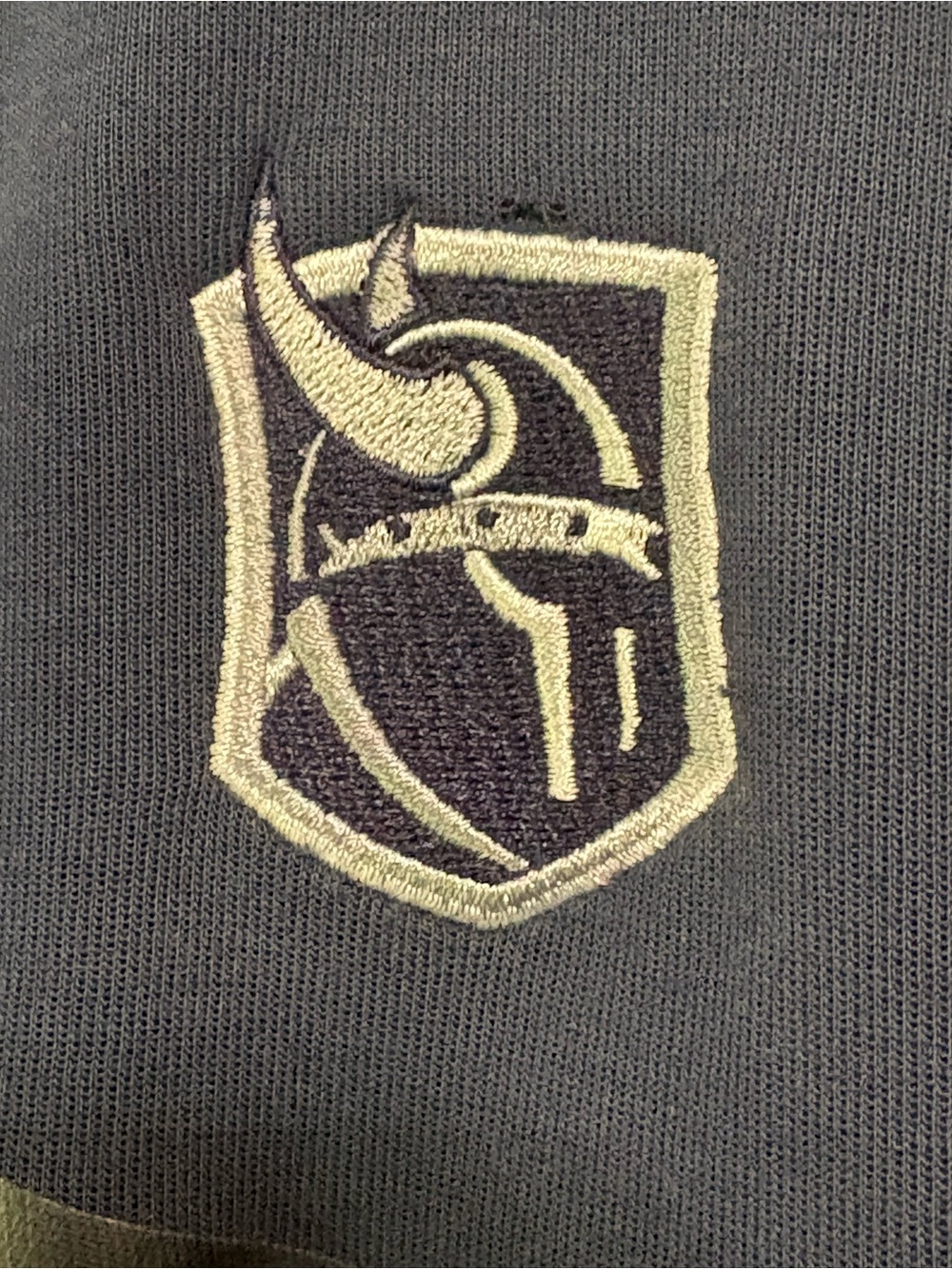 Nike Tech Fleece Windrunner Berry College Vikings Navy M - Picture 6 of 8